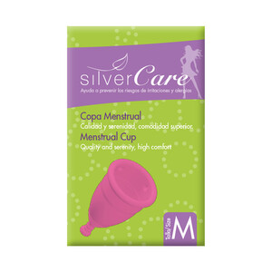 Imagen de SILVERCARE Copa menstrual de talla M SILVERCARE.