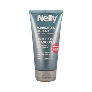 NELLY Mascarilla capilar especial cabellos blancos NELLY 150 ml.