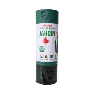 PRODUCTO ALCAMPO Bolsas de basura especial jardín capacidad 120 l. 84 x 105 cm 10 uds.