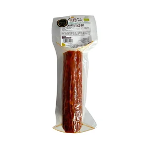 RAZA Y SABOR Castilla natural Taco de chorizo ecológico, envasado al vacio 300 g.