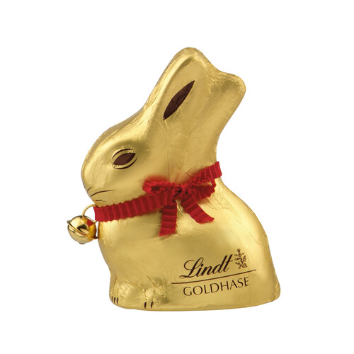 LINDT Figura de Pascua conejo de chocolate con leche 50 g. 