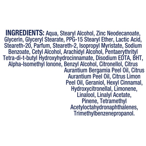 REXONA Fresh citrus Desodorante en crema para mujer, para todo el cuerpo 75 ml.