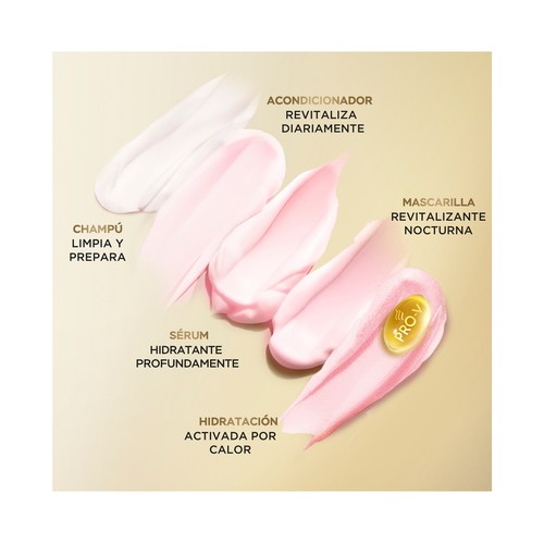 PANTENE Pro-v hydra revitaliza Acondicionador con o sin aclarado, para cabellos normales y secos 800 ml.
