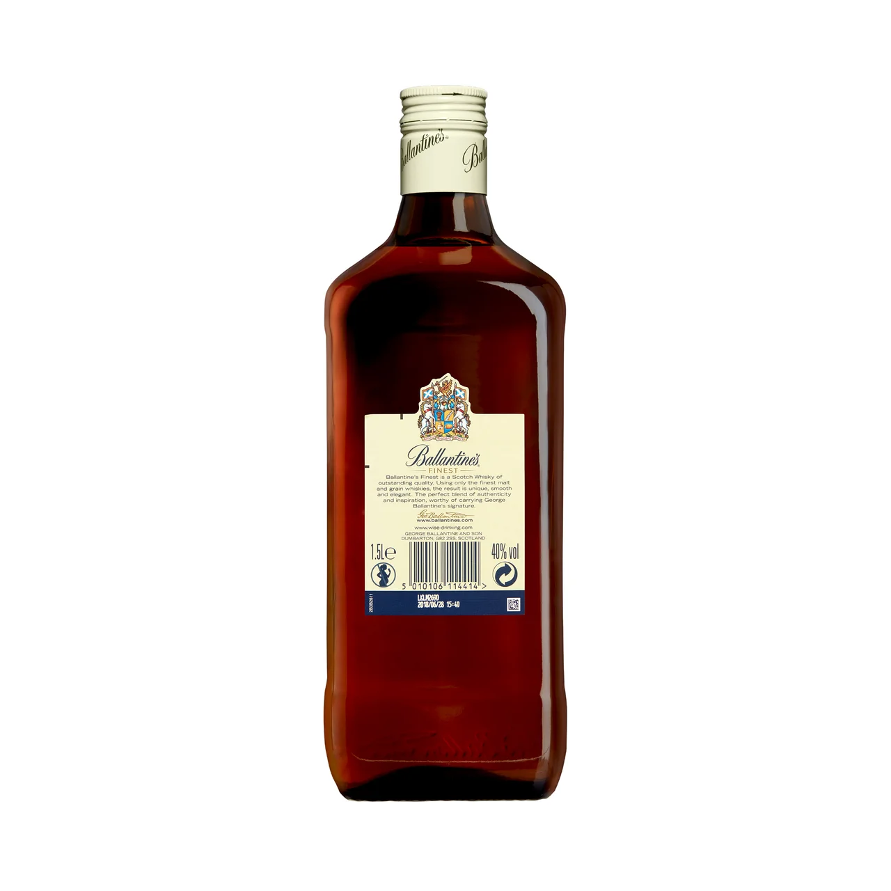 Whisky blended escocés botella 1,5 l.