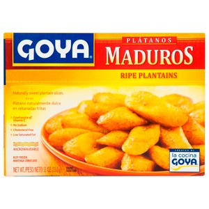 Plátano maduro cortado en rebanadas y frito 311 g.