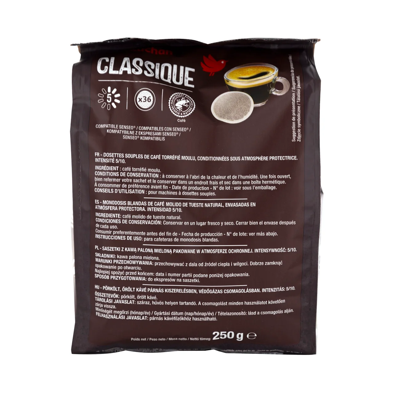 PRODUCTO ALCAMPO Café en cápsulas Clássico I5, 36 uds.