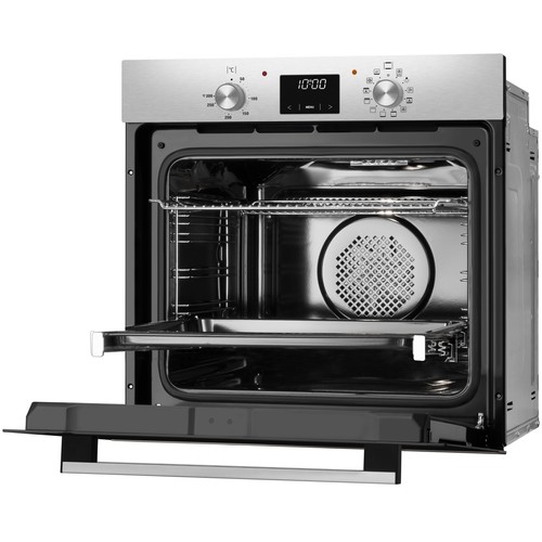 Horno multifunción FAGOR 9H-185BX Inox antihuellas, capacidad: 77L., A, A: 59,5cm, H: 59,4cm F: 57cm.
