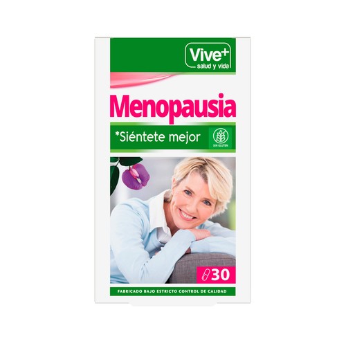 Isoflavonas de soja VIVE PLUS 30 uds.