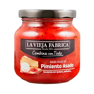 LA VIEJA FABRICA Salsa dulce de pimiento - Tarro 280g.