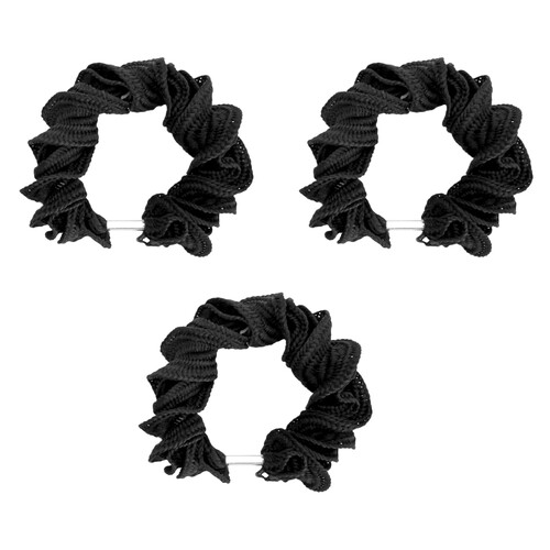 COSMIA Coletero mediano de color negro COSMIA 3 uds.