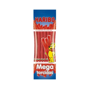 HARIBO Regaliz rojo sabor fresa 200 g.