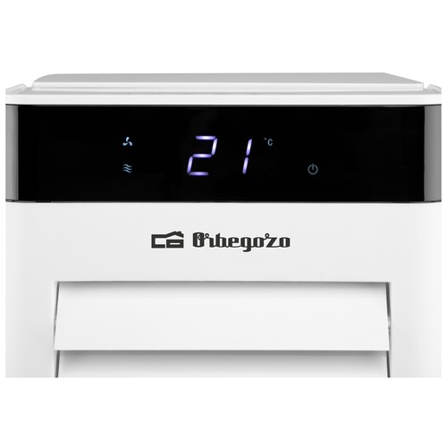 Climatizador evaporativo OBREGOZO Aira 600, Temporizador, color blanco.