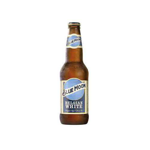 BLUE MOON Cerveza de trigo estilo Belga 330 cl.