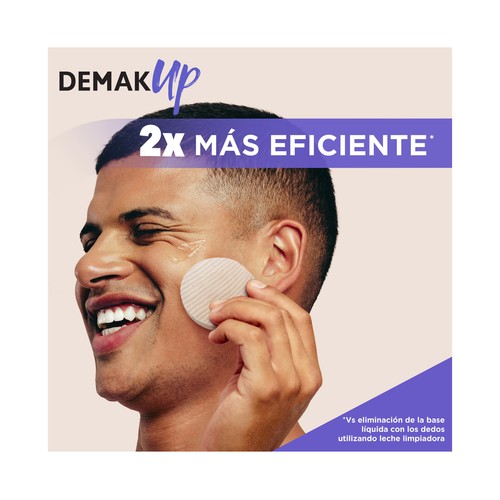 DEMAK UP Original Algodones (discos redondos) desmaquillantes multiusos 105 uds.