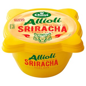 Imagen de CHOVI Allioli con un toque de Sriracha (picante medio) 150 ml.