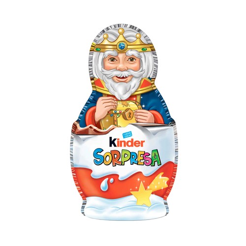 KINDER Sorpresa Figurita de chocolate 36 g.