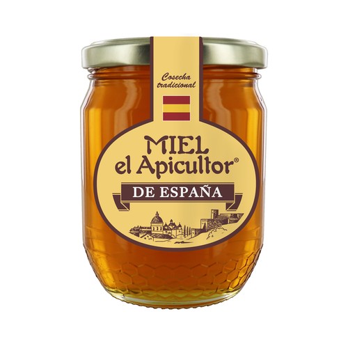 Miel multifloral de España EL APICULTOR 375 g.