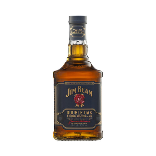 JIM BEAM Double Oak Whisky bourbon 6 años 70 cl..