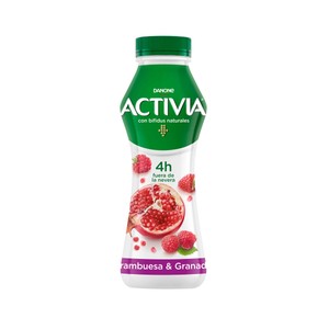 Imagen de ACTIVIA Bífidus líquido para beber, con sabor a frambuesa y granada de Danone 280 g.