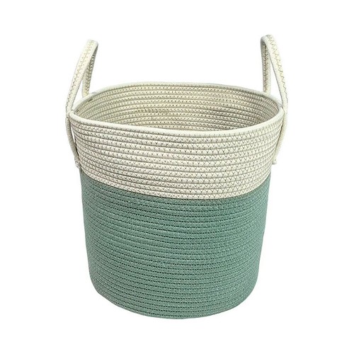 Cesta con asas color 35x32cm . ACTUEL