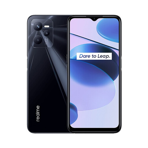 REALME C35 negro, 128GB + 4GB Ram, pantalla 16,7cm (6,6).