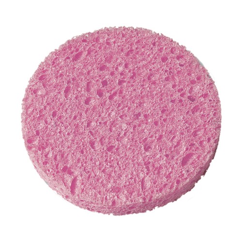 BETER Esponja desmaquilladora de celulosa de 7.5 cm.