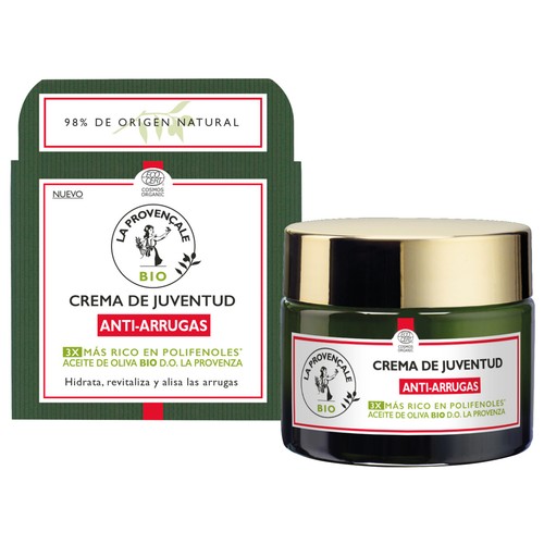 LA PROVENÇALE Crema antiarrugas con aceite de oliva bio D.O, La Provenza LA PROVENÇALE Bio 50 ml.