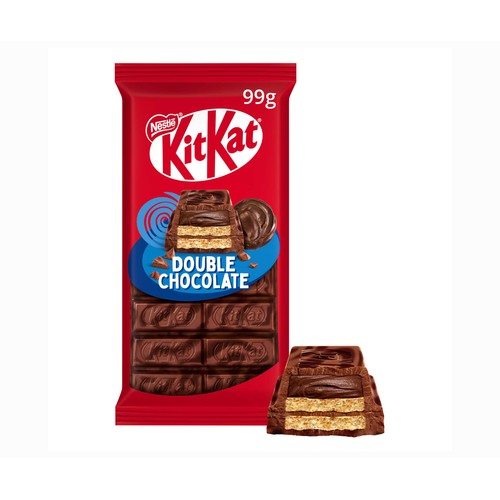 KIT KAT Chocolatina doble chocolate 99 gr.
