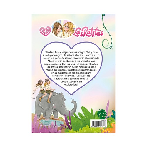 Las ratitas 16. exploradoras. aventura en la sabana. DESTINO INFANTIL & JUVENIL