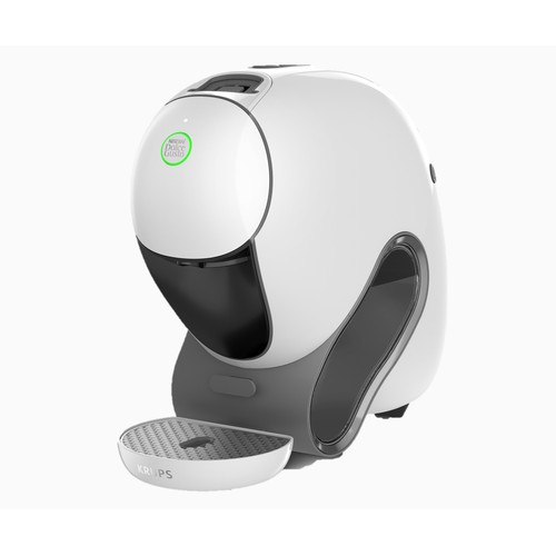 Cafetera de cápsulas KRUPS Dolce Gusto Neo Caffee blanca, 1 taza, 1600W, 1,3l depósito de agua