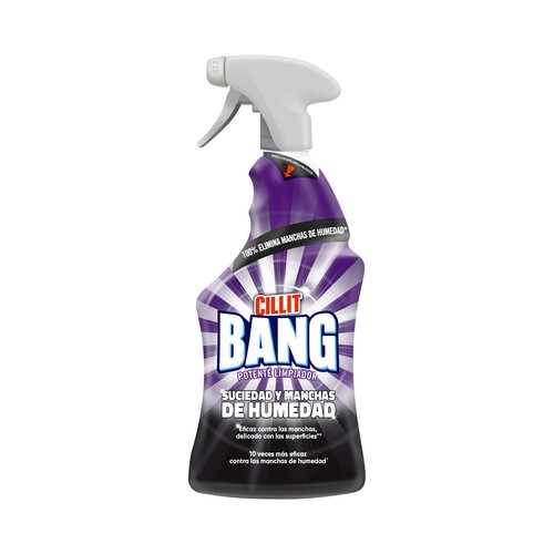 LIMPIADOR SUCIEDAD Y MANCHAS DE HUMEDAD CILLIT BANG 750 ML. SPRAY