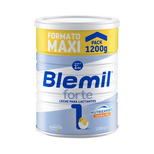 BLEMIL Plus forte Leche en polvo de inicio para lactantes desde el primer día 1200 g.