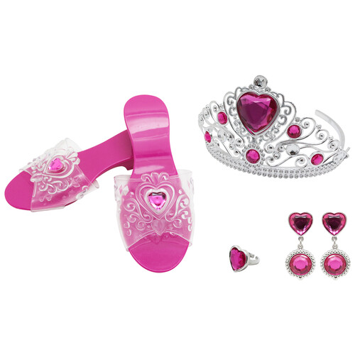 Conjunto de accesorios para disfraz de princesa, ONE TWO FUN ALCAMPO.