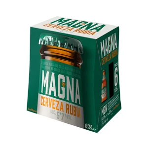 SAN MIGUEL Cervezas Golden Lager pack 6 uds. x 25 cl