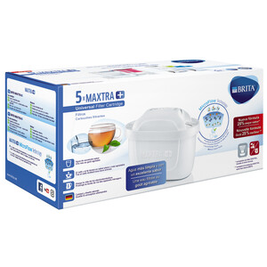 Pack de 5 filtros Maxtra+ Universal para jarras purificantes BRITA.