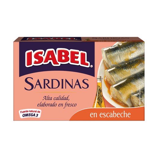 ISABEL Sardinas en escabeche lata de 81 g.