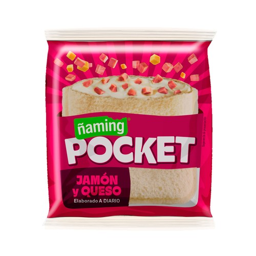 ÑAMING Pocket de jamón y queso