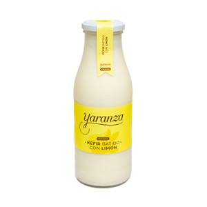 Yaranza Kéfir con Limón Elaborado con Leche Fresca de Vaca 500 G.
