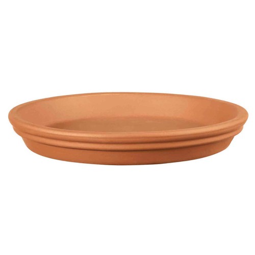 Plato de barro para maceta, 17 x 2 centímetros FANSA.