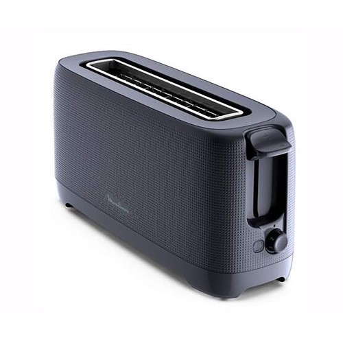 Tostador MOULINEX LS2M08, 1 ranura larga, 7 potencias, 1000W, recogemigas