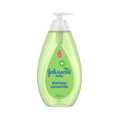 JOHNSON´S Champú infantil de uso diario con Camomila, para niños y bebes 750 ml.