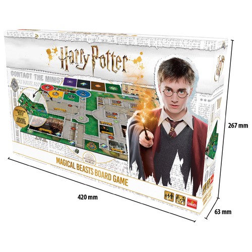 Juego de mesa juvenil de deducción y colección Harry Potter Animales Fantásticos, de 2 a 4 jugadores