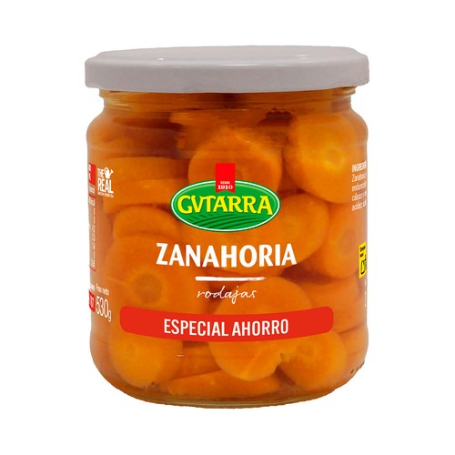 GVTARRA Zanahoria en rodajas 210gr