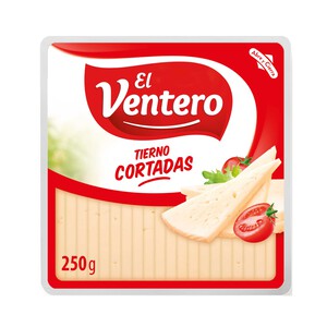 Imagen de EL VENTERO Queso cortado tierno EL VENTERO CORTADITAS 250 g.