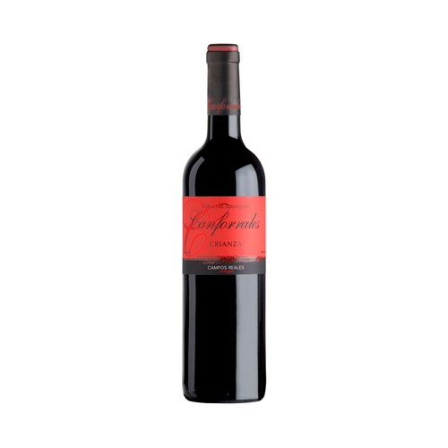 CANFORRALES  Vino tinto crianza con D.O.P La Mancha CANFORRALES botella de 75 cl.