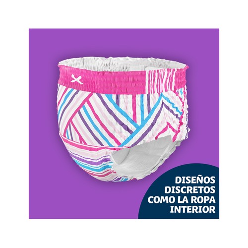 DODOT Pañales de noche talla 7 (braguitas absorventes), para niñas de 17 a 29 kilogramos y de 4 a 7 años DODOT Happyjama 17 uds.