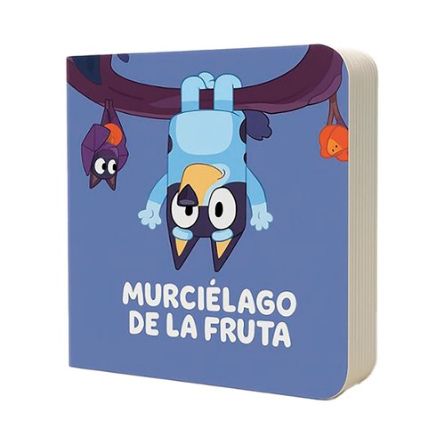 Bluey libro juguete hora de dormir pequeña biblioteca. Bluey. BEASCOA