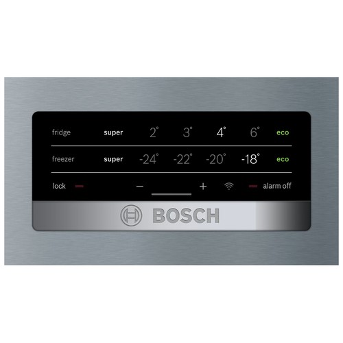 Frigorífico combi BOSCH KGN36XIEP NO FROST, clasificación energética: E, H: 186cm, A: 60cm, F: 66cm, capacidad total: 324L.