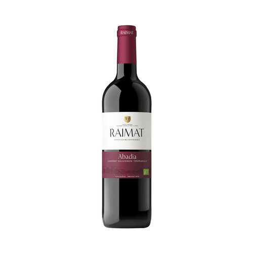 RAIMAT Abadia Vino tinto con D.O. Costers del Segre botella de 75 cl.