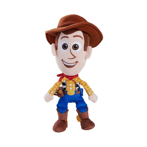 Peluche 25cm Woody, Toy Story 5 Pixar, suave y detallado. SIMBA.